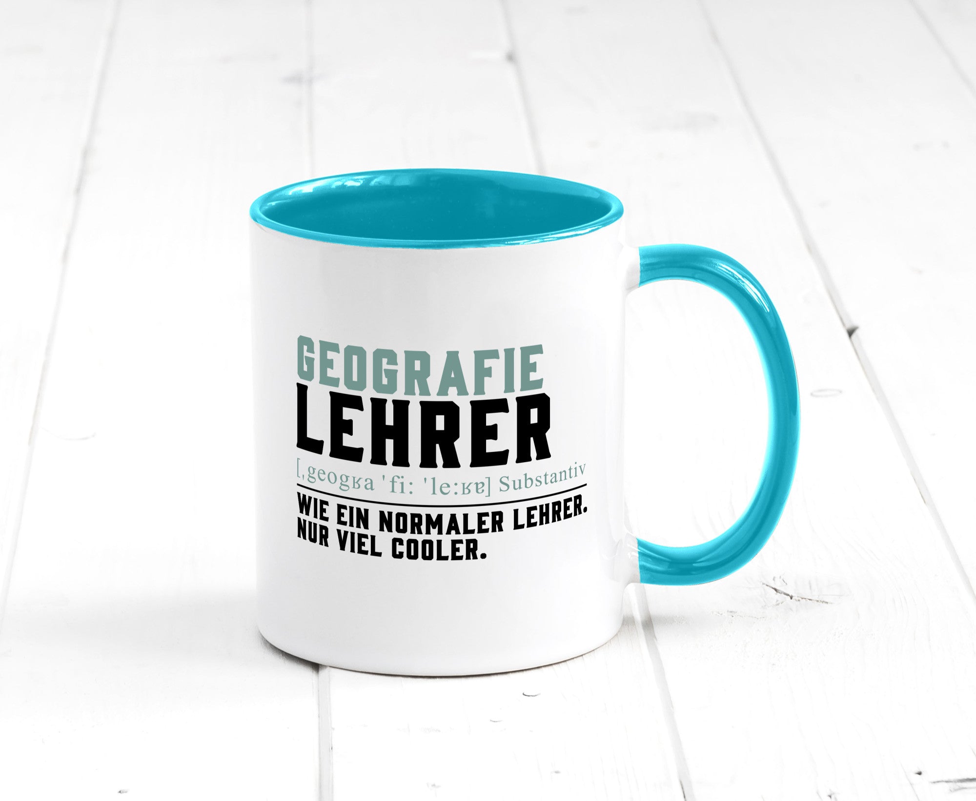 Geographielehrer | Lehrer Unterricht Lieblingslehrer lustiger Spruch Geschenk