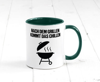 Nach dem Grillen kommt das Chillen | Grillmeister Party Geschenk Humor