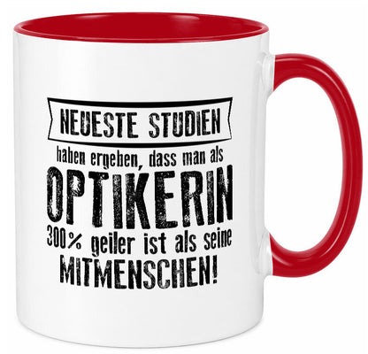 Neuste Studien: Optikerin | Augenoptik Geschenk Humor Geschenkidee lustiger