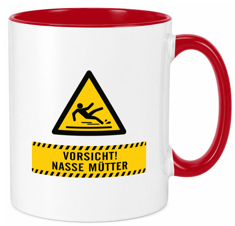 Vorsicht Nasse Mütter | Muttertag Geschenk Familie Geschenkidee lustiger Spruch