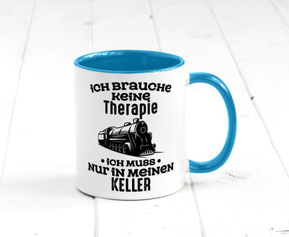 Modeleisenbahn | Hobby eisenbahn Zug lustiger Spruch Geschenk Humor Tasse