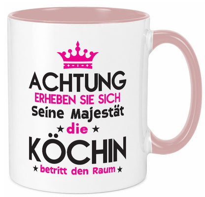 Seine Majestät Köchin | Chefköchin Chefkoch Humor Arbeit Kollegen Büro