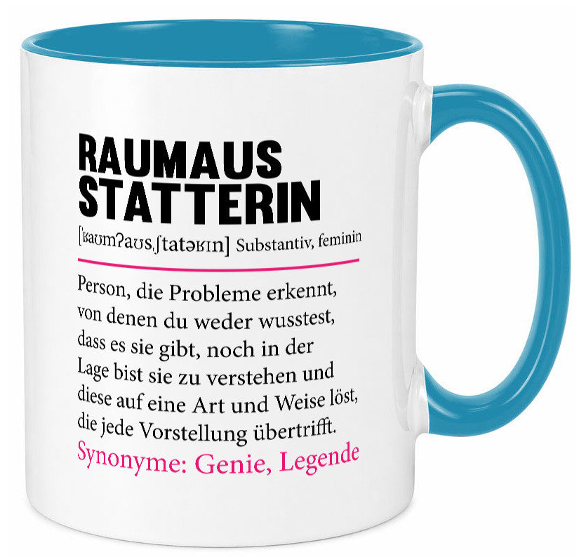 Raumausstatterin | Wohn Ausstatterin Beruf Humor Geschenk Arbeit Kollegen Büro