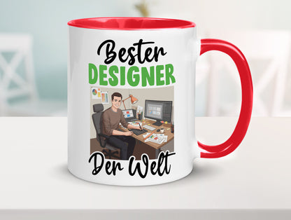 Bester Designer Beruf | Mode v2 lustiger Spruch Geschenk Arbeit Kollegen Büro