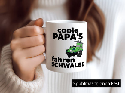 Coole Opas fahren Schwalbe | Roller Opa lustiger Spruch Geschenk Familie