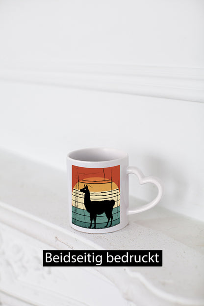 Lama | Llama jahrgang Vintage Alpaka Geschenk Humor Geschenkidee lustiger