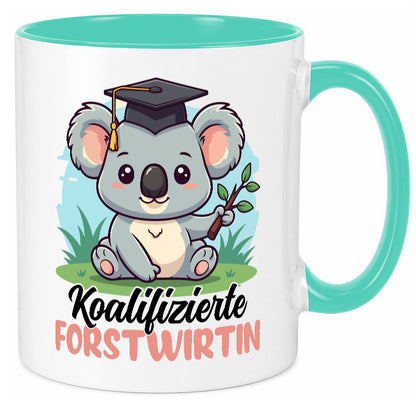Koalifizierte Forstwirtin | Forst Wirtin lustig Humor Geschenkidee Geschenk
