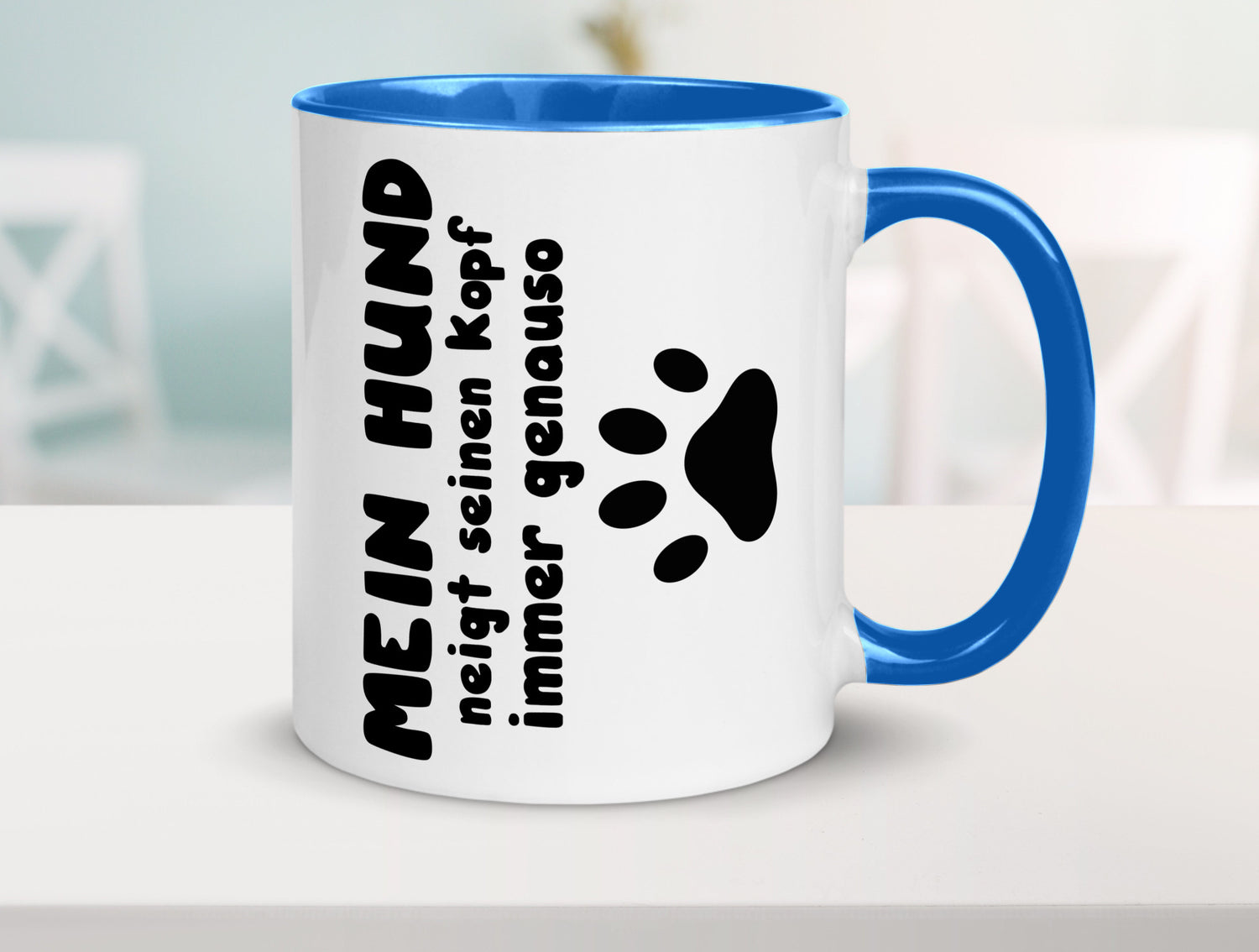 Mein Hund | lustige Tasse Hundebesitzer Humor lustiger Spruch Geschenk