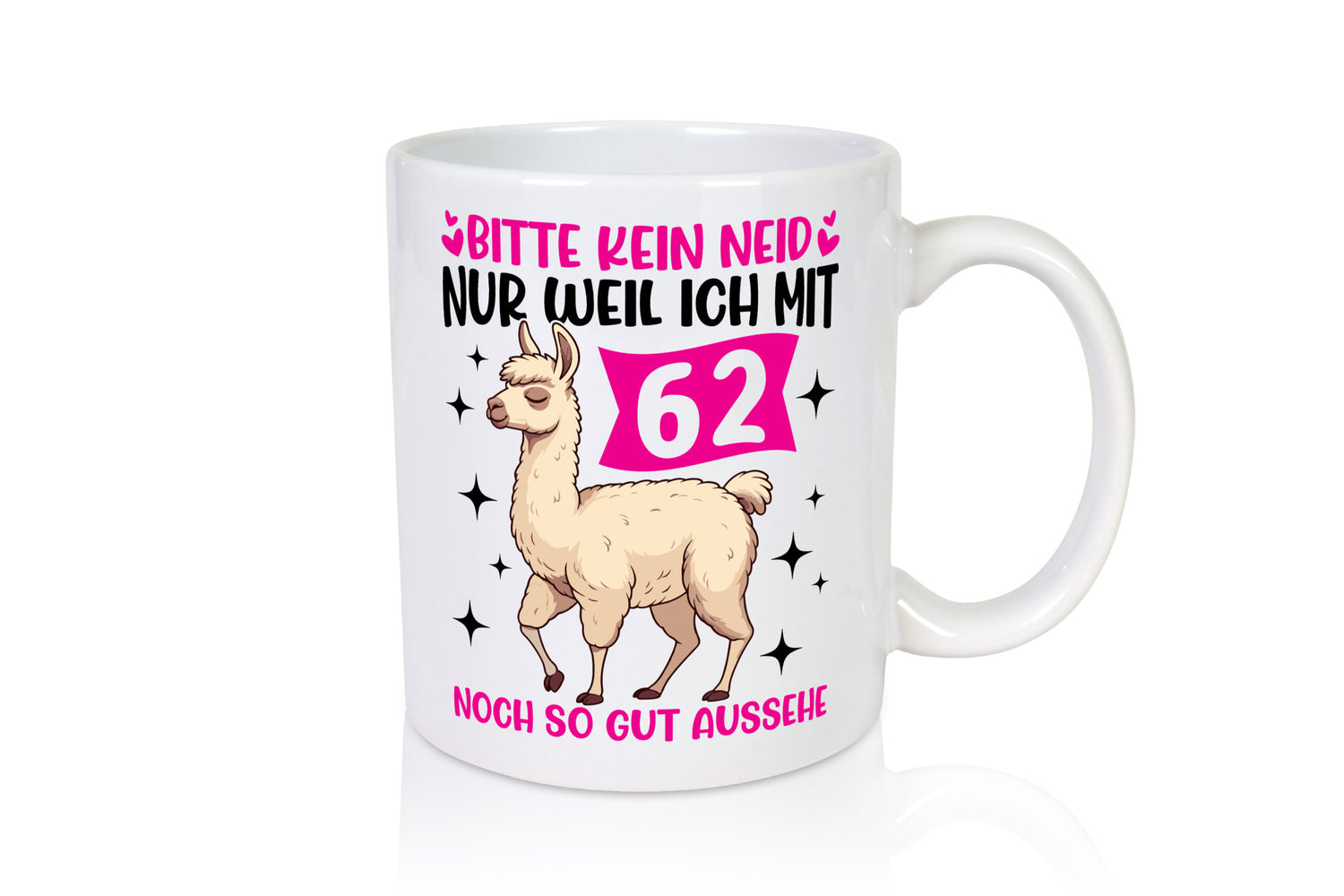 62. Geburtstag | 62 Jahre Lama gut aussehen lustiger Spruch Geschenk