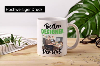 Bester Designer Beruf | Mode v2 lustiger Spruch Geschenk Arbeit Kollegen Büro