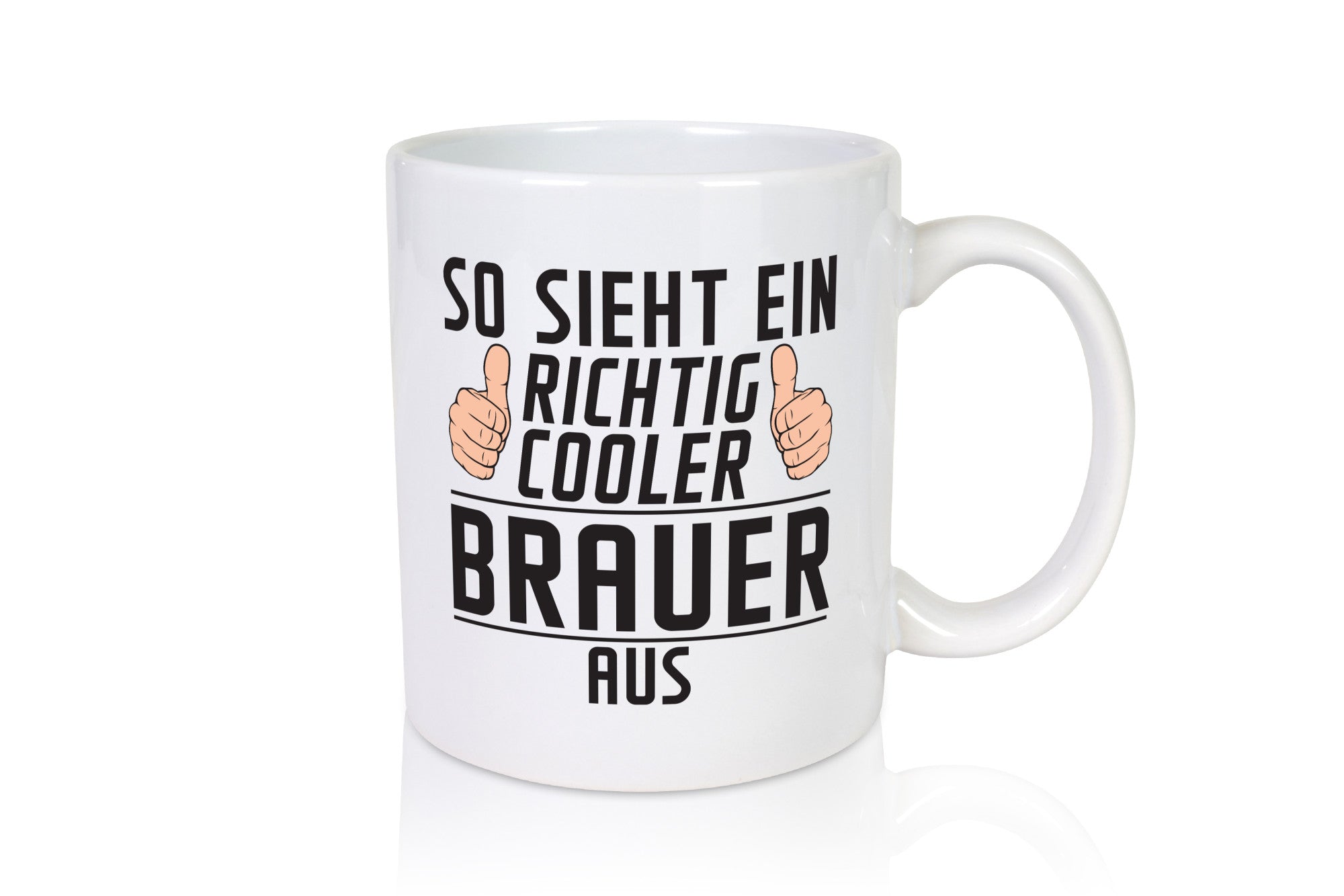 Richtig Cooler Brauer | Bier Brauerei Humor Geschenkidee Tasse