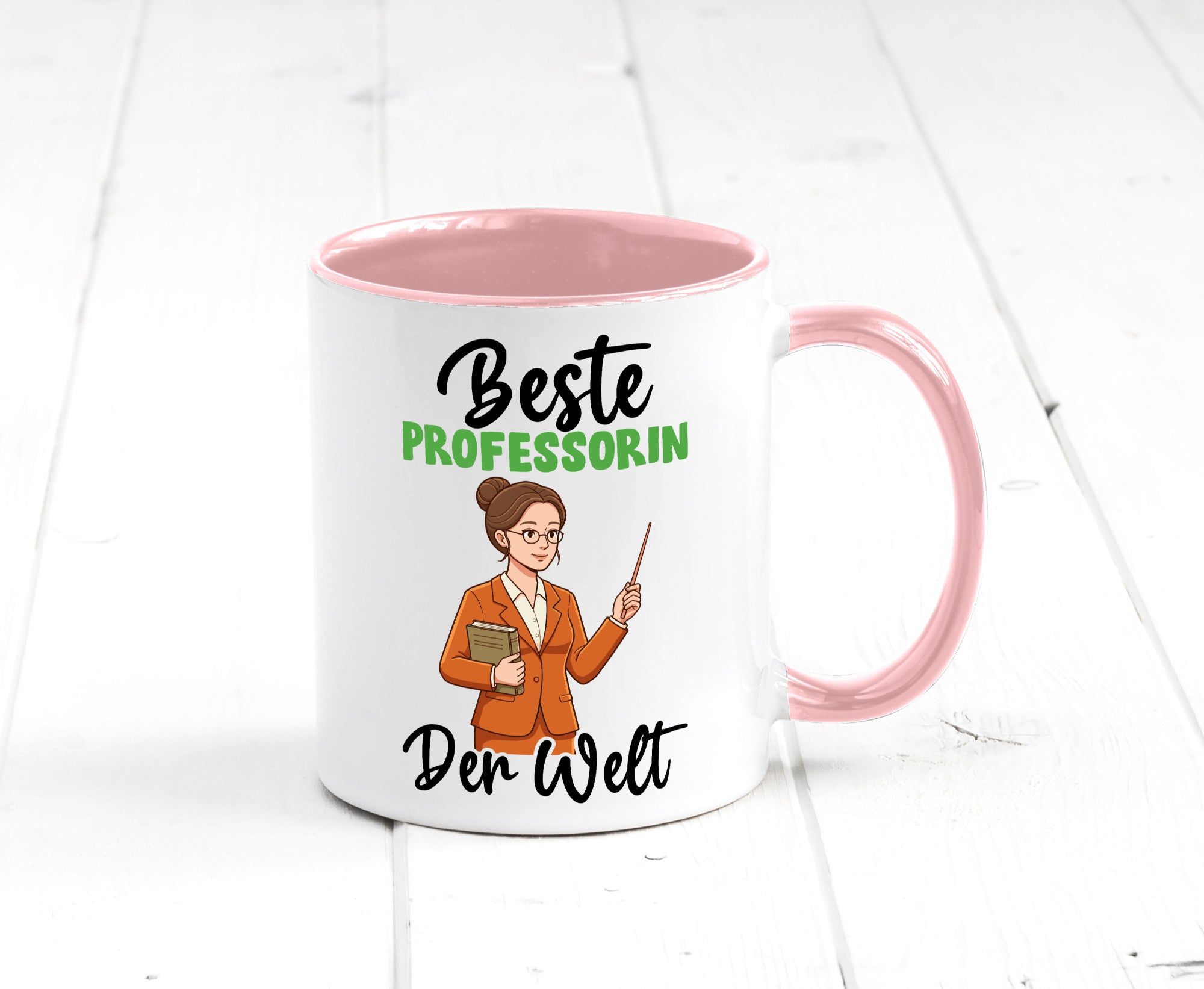Beste Professorin | Uni Universität v2 Humor Geschenkidee Tasse