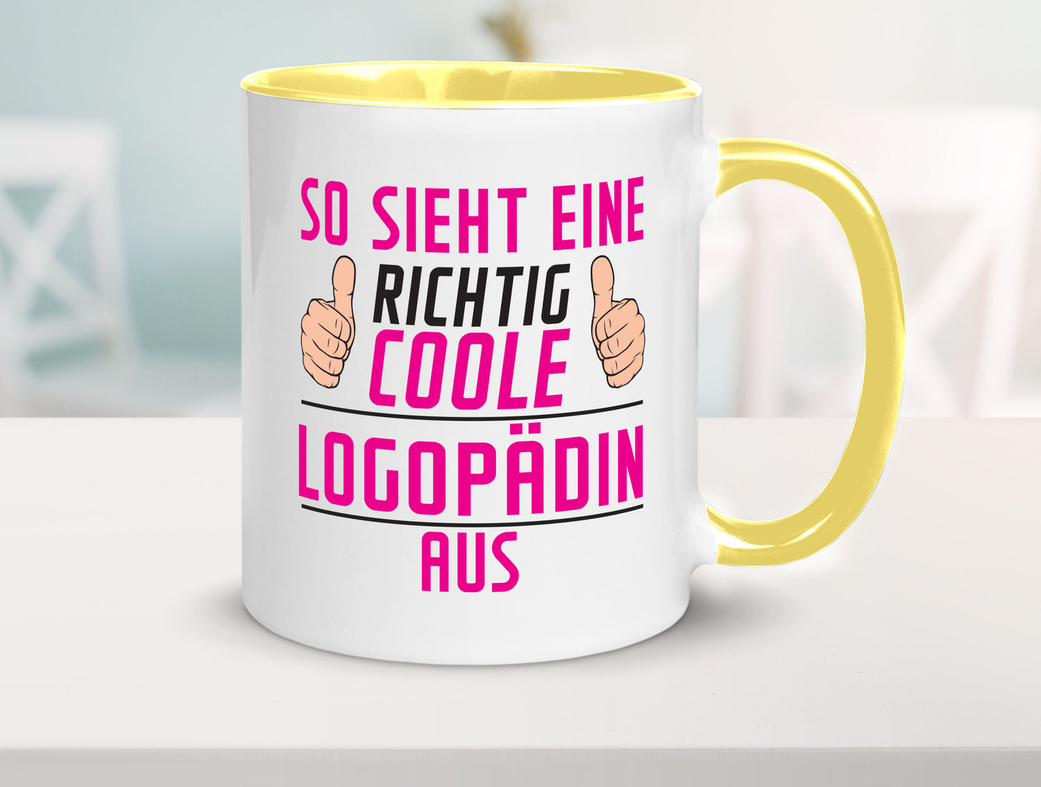 Richtig Coole Logopädin | Sprachtherapie Humor Geschenkidee Tasse