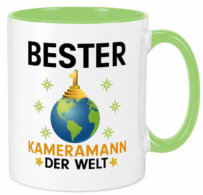Welt Bester Kameramann | Kamera lustig Humor Geschenkidee Geschenk Tasse
