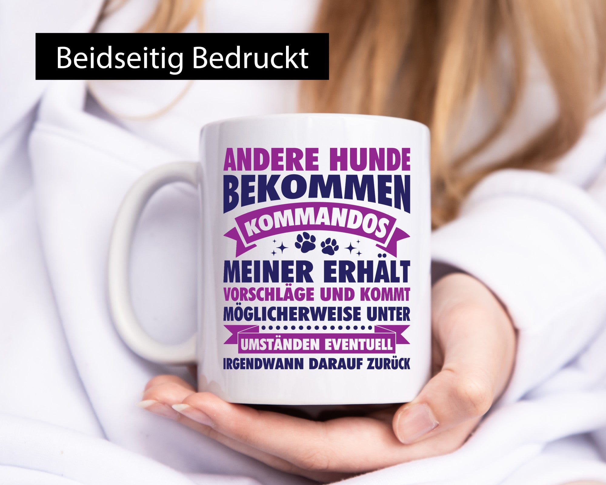 Hunde Training | Hundebesitzer Tasse Hundekommando vl9 lustig Tierliebhaber