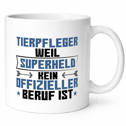 Superheld Tierpfleger | Pflegeberuf Tierheim Geschenk Arbeit Kollegen Büro