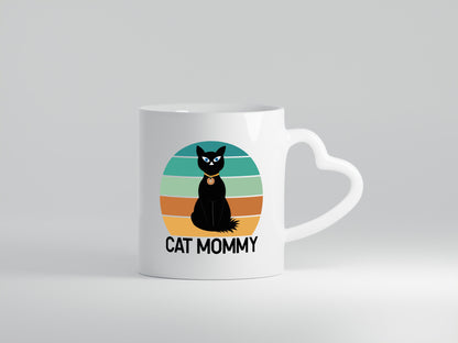 Cat Mommy | Katzenmama niedliche Katze Tierliebhaber Humor Familie Geschenkidee