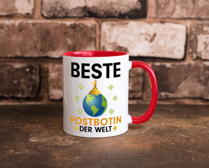 Welt Beste Postbotin | Beruf Post Briefträger Humor Arbeit Kollegen Büro