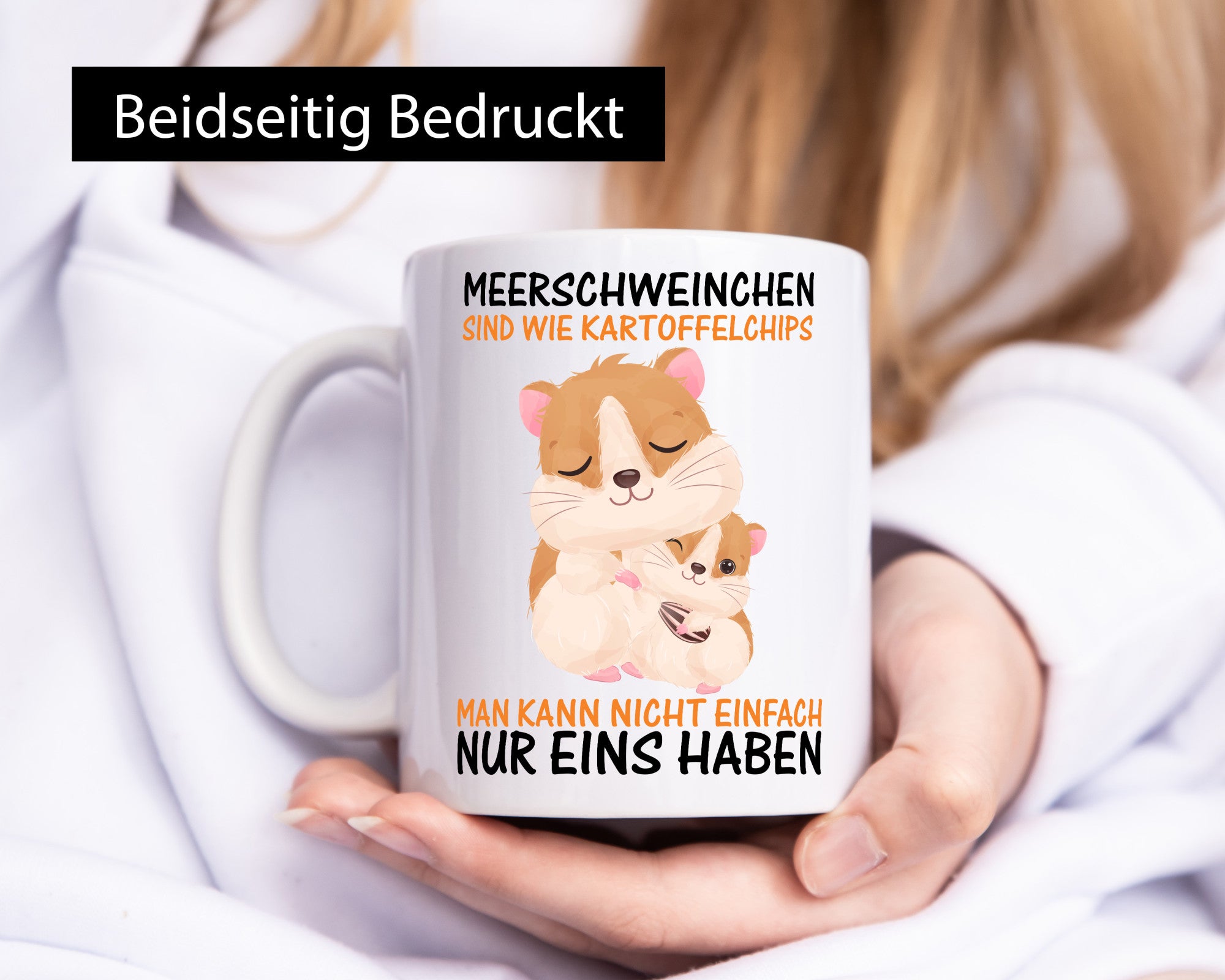 Süße Meerschweinchen | Comic Tierliebhaber Kuscheln Geschenk Humor lustiger