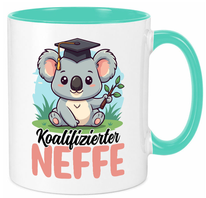 Koalifizierter Neffe | Familie Bruder Bester Onkel Geschenkidee Humor Tasse