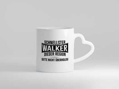 Schnellster Walker, nicht überholen Geschenk Humor Geschenkidee lustiger Spruch