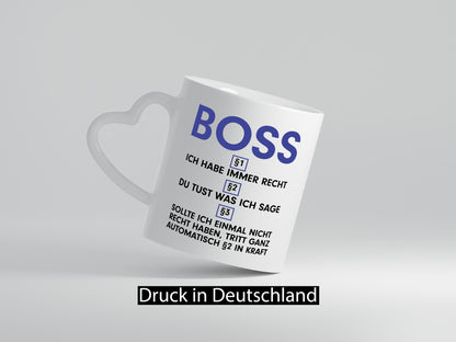 Ich habe immer Recht Boss | Führungskraft Vorgesetzter v2 lustig Humor