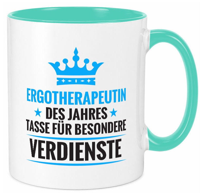 Besonderer Verdienst: Ergotherapeutin | Ergotherapie lustig Humor Geschenkidee