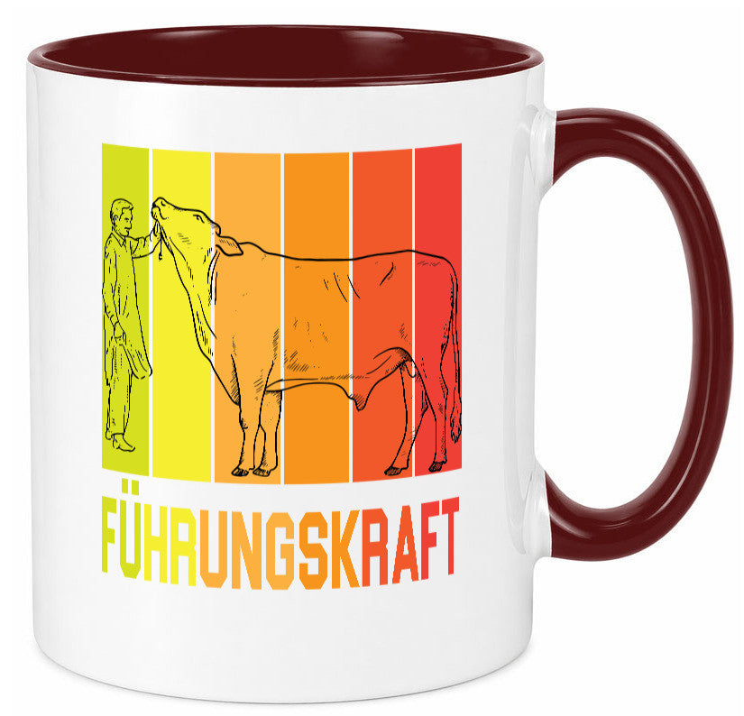 Führungskraft | Farmer Bauernhof lustig Humor Geschenkidee Geschenk Tasse