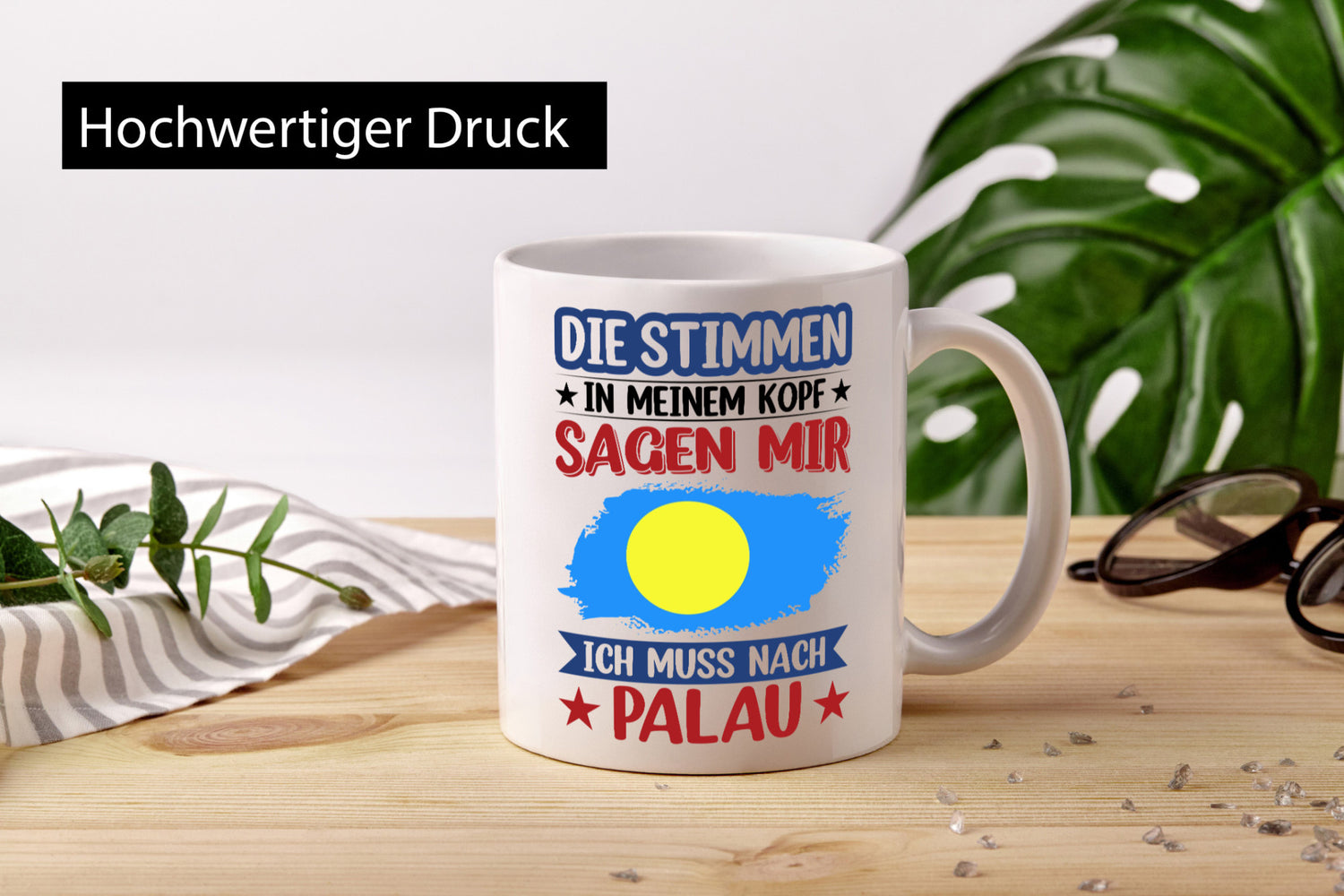 Palau | Urlaub Stimmen in meinem Kopf Traumland v2 lustig Humor Geschenkidee