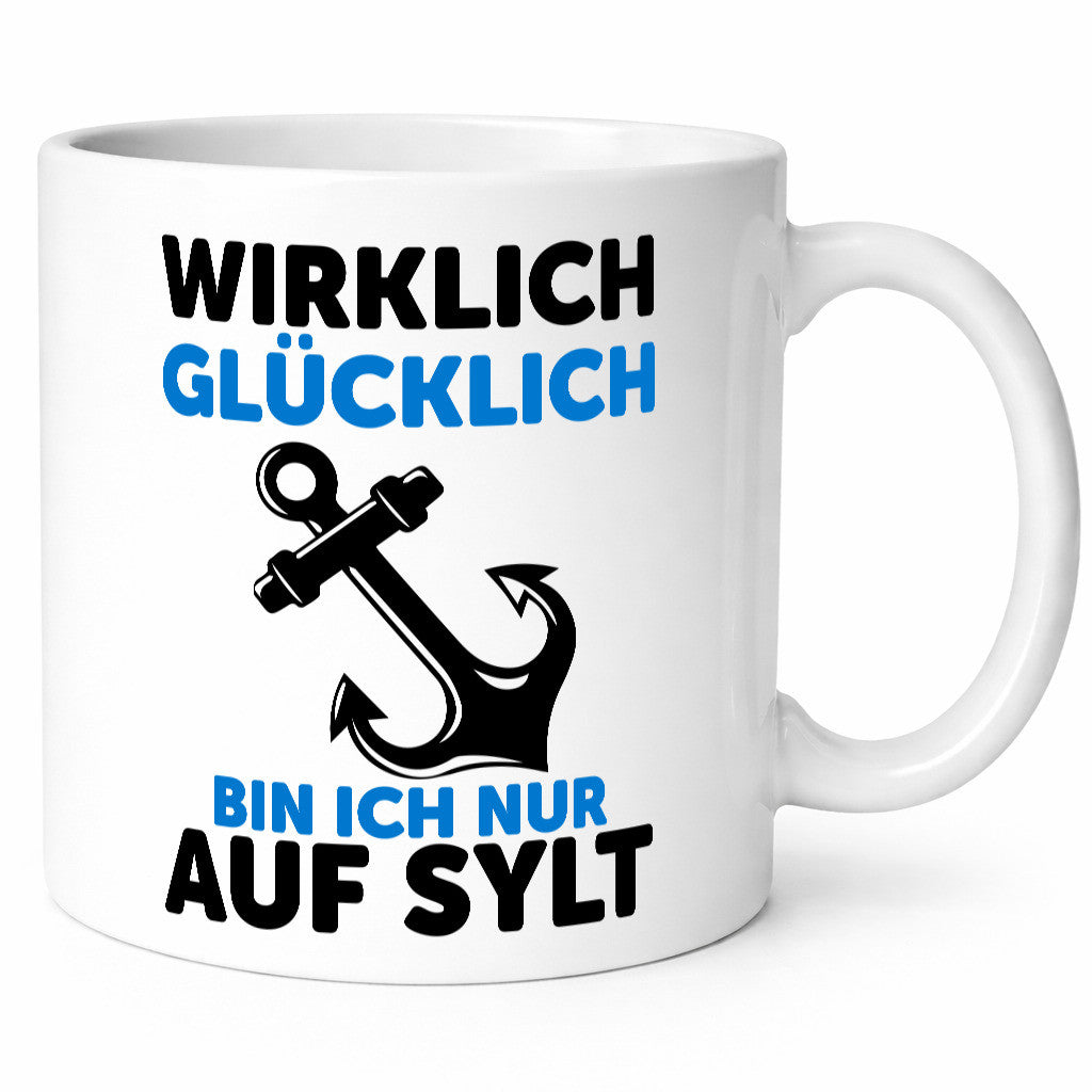 Wirklich glücklich bin ich nur auf Sylt | Nordsee v2 lustig Humor Geschenkidee