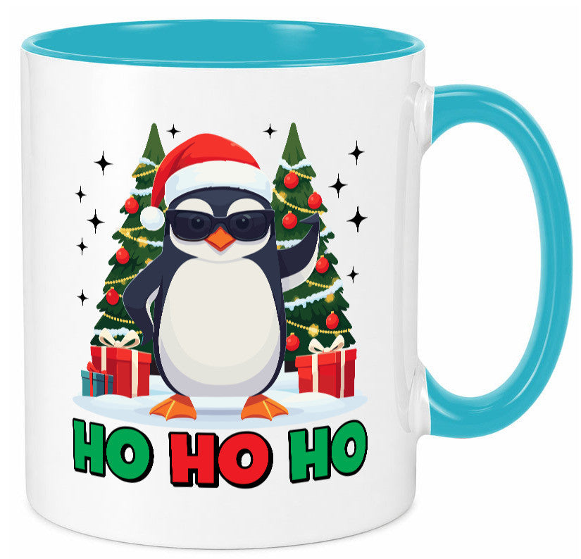 Ho | Weihnachts Pinguine Weihnachten lustig Humor Geschenkidee Geschenk Tasse