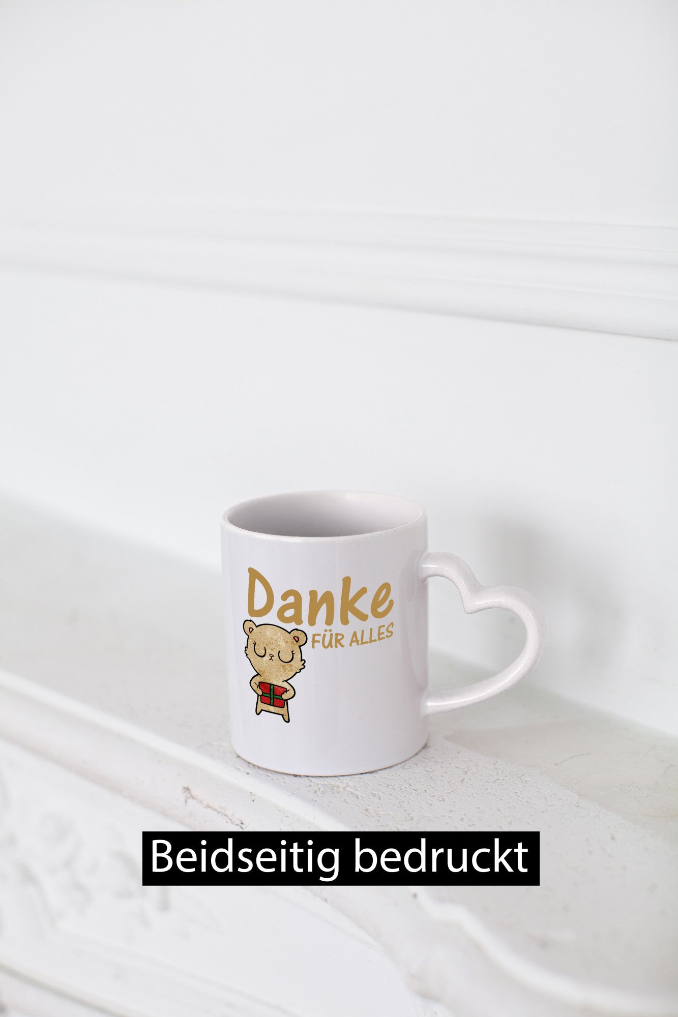 Danke für Alles | Dankeschön Spruch Bär Mitbringsel Geschenk Humor Geschenkidee