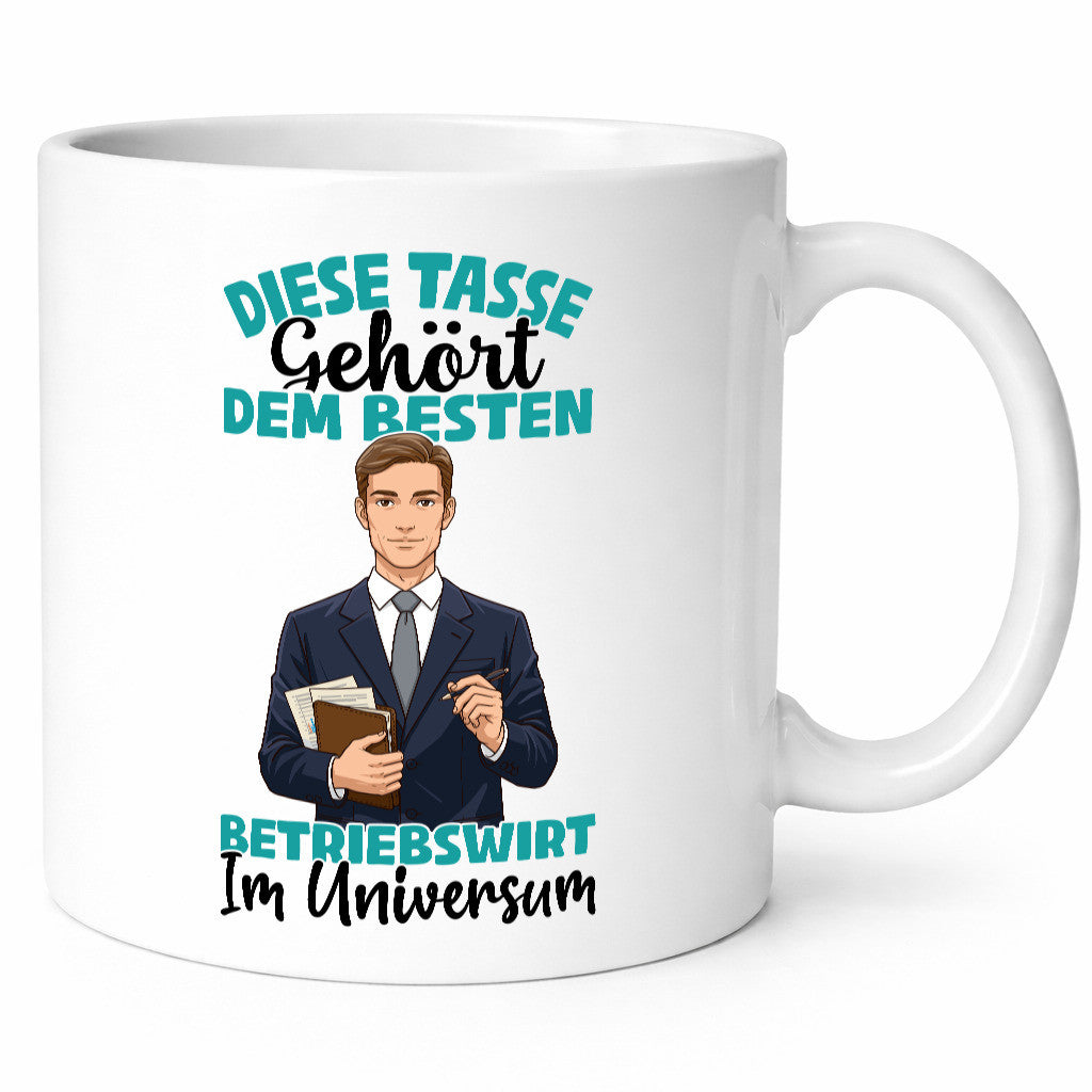 Im Universum: Betriebswirt | Betriebswirtschaft Geschenkidee Humor Tasse