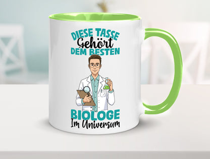Im Universum: Biologe | Biologie Naturforscher Humor Geschenkidee Tasse