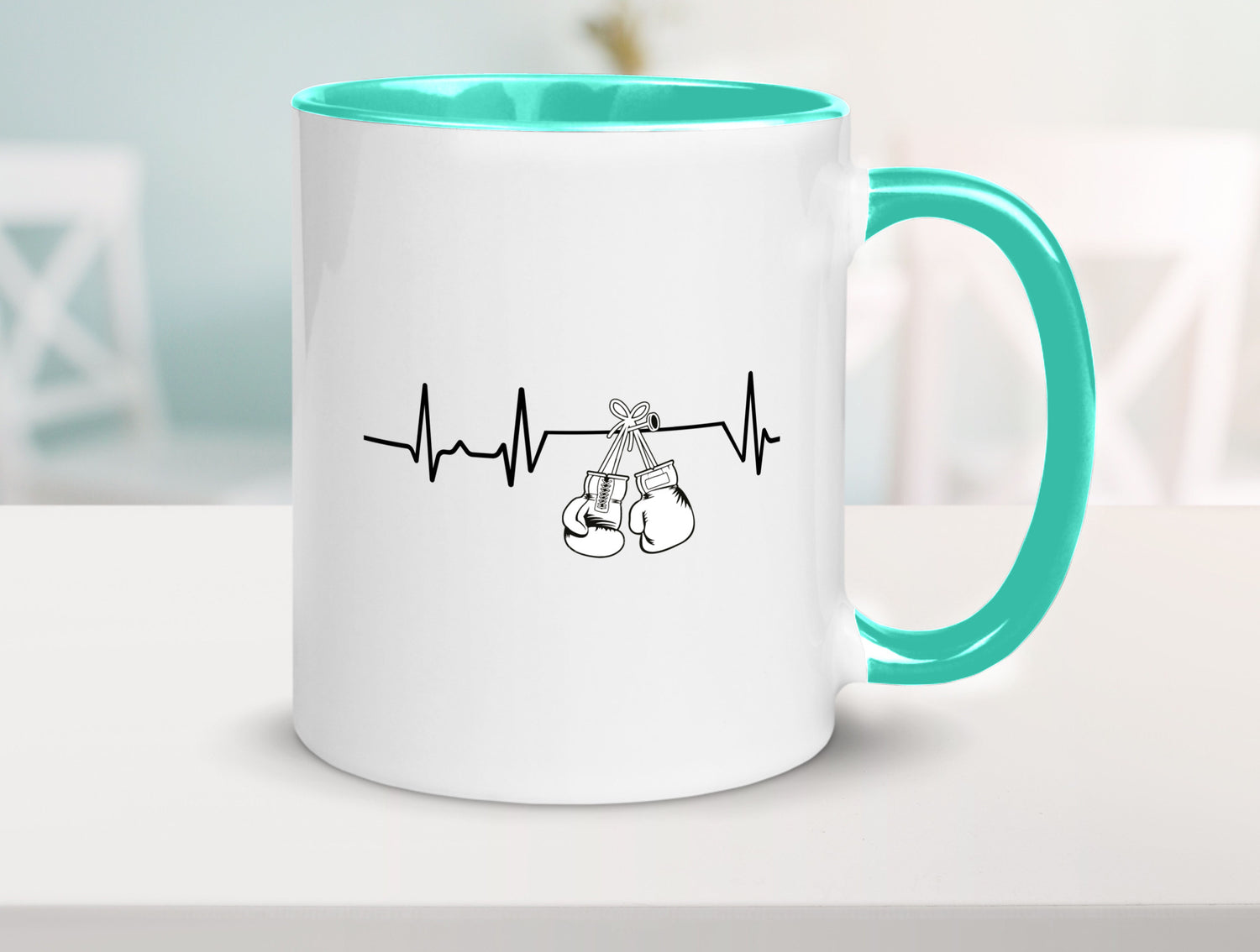 Boxen Herzschlag | Boxhandschuhe Boxer Sport lustig Humor Geschenkidee Geschenk