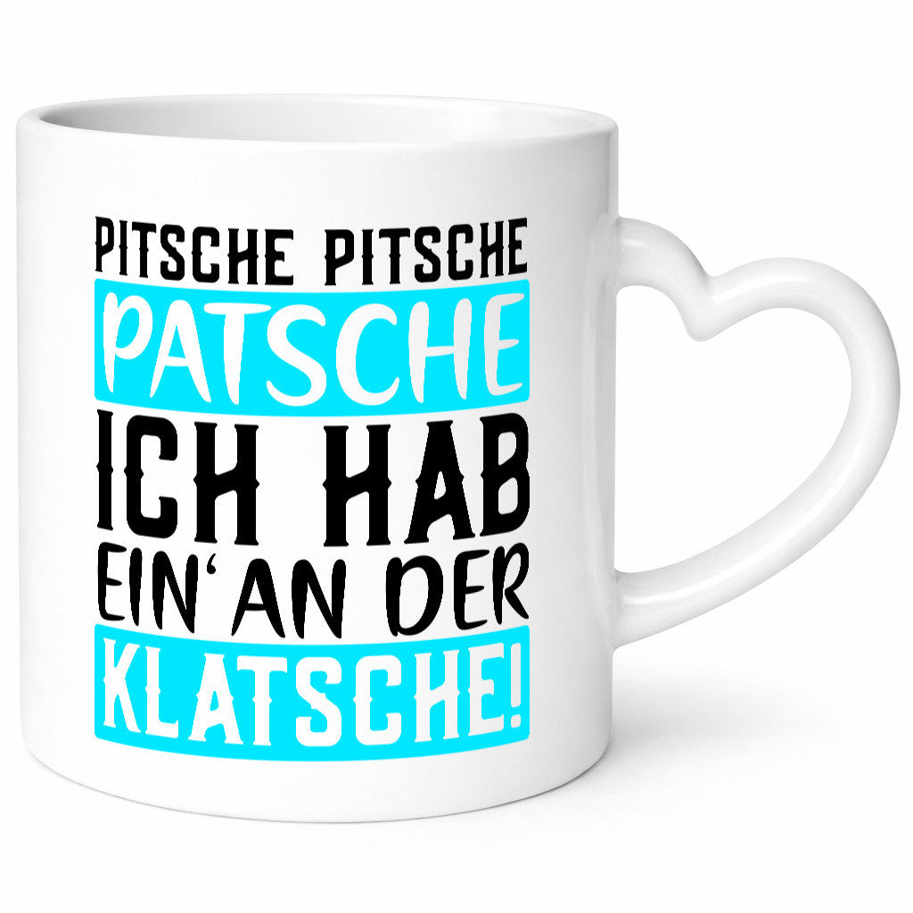 Pitsche Patsche | Verrückt lustiger Spruch Büro Arbeit Geschenkidee Kollegen