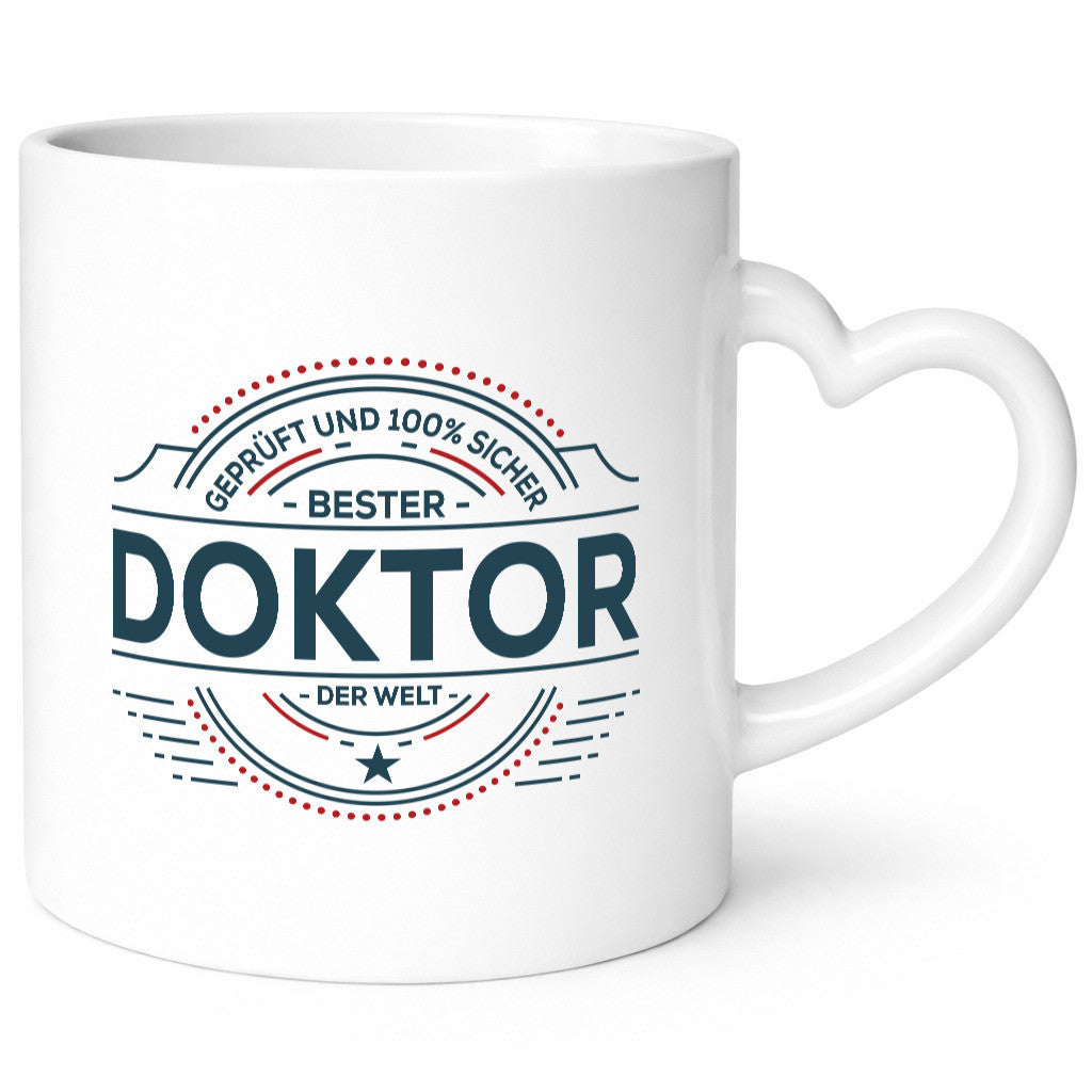 Geprüft und sicher: Doktor | Doktorand Doktortitel lustiger Spruch Geschenk