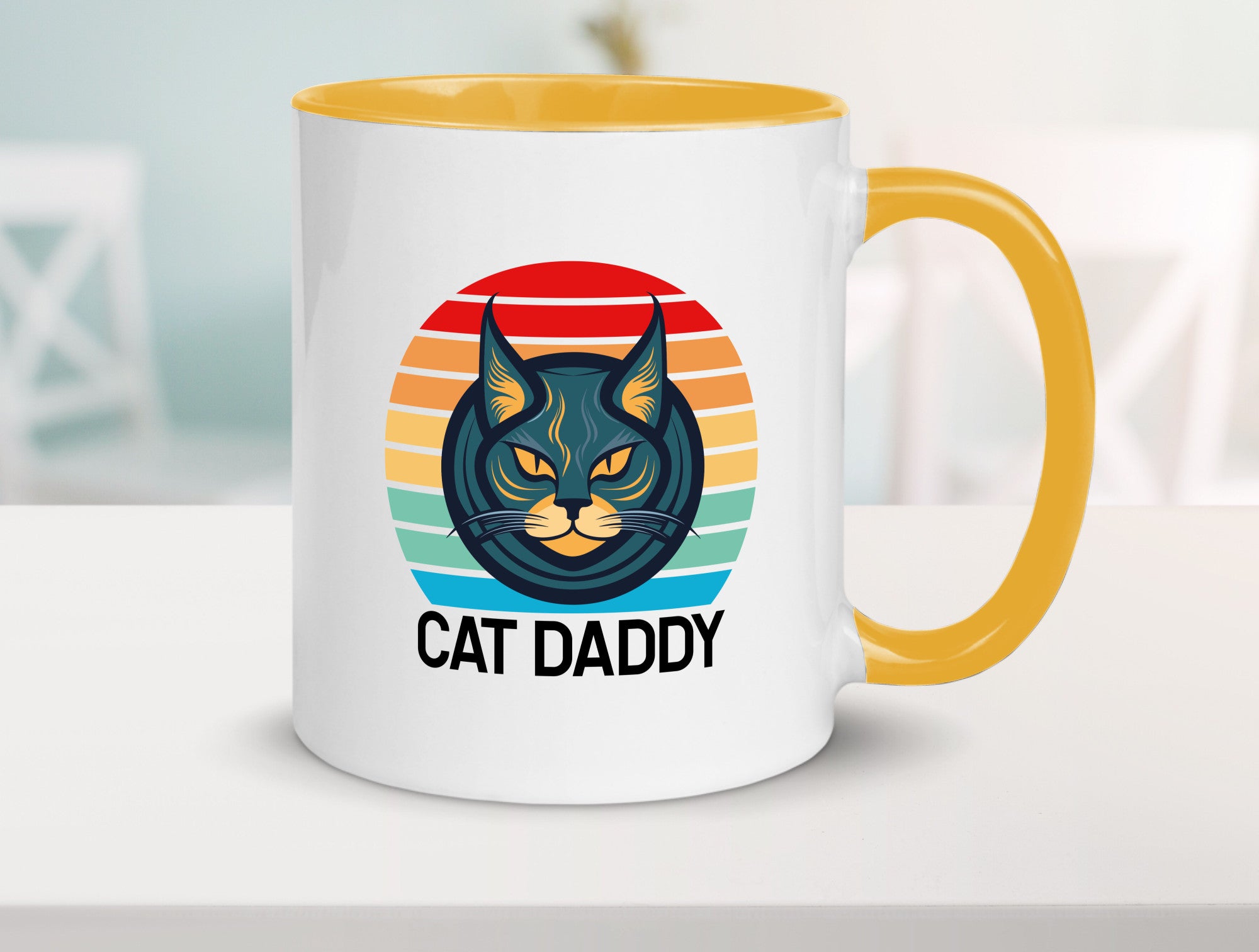 Cat Daddy | Katzenpapa niedliche Katze Tierliebhaber lustiger Spruch Geschenk