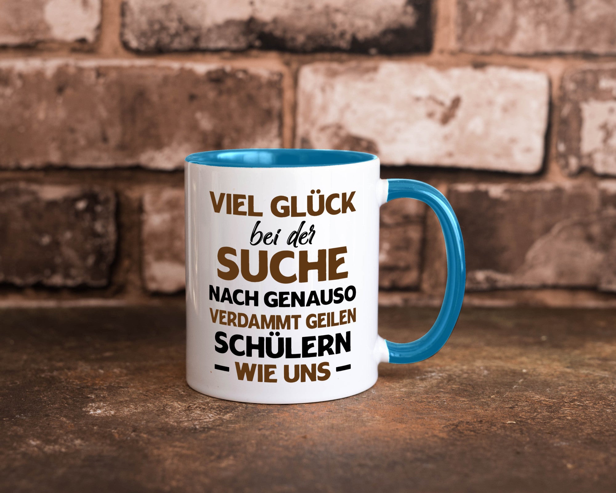 Viel glück | Geile schüler Schule Beste Lehrerin lustig Humor Geschenkidee