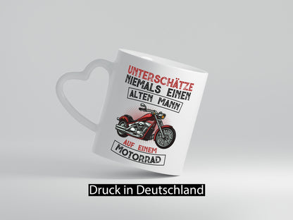 Biker Spruch | Männer Tasse Motorradfahrer Motorrad lustig Humor Geschenkidee