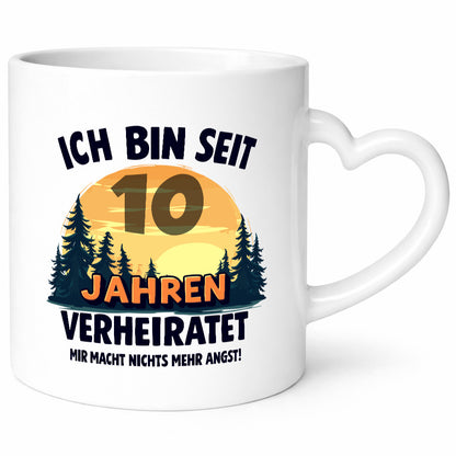 Ich bin Verheiratet | 10. Hochzeitstag Ehepaar v2 Geschenk Humor Geschenkidee