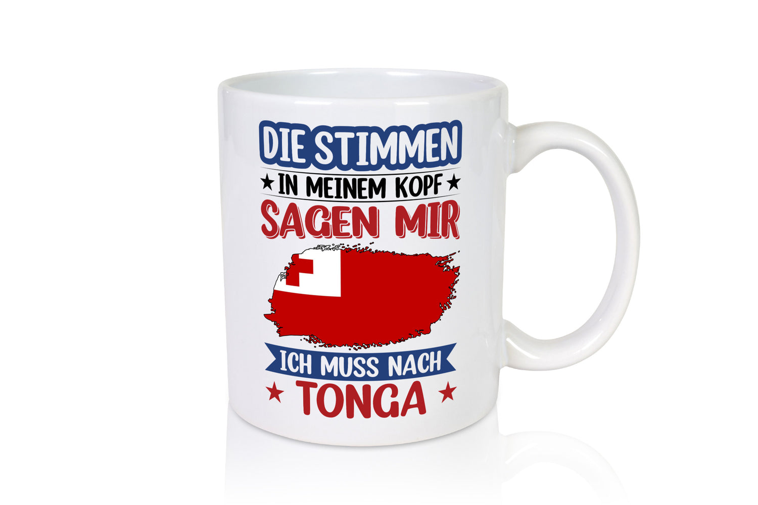Tonga | Urlaub Stimmen in meinem Kopf Traumland lustiger Spruch Geschenk Humor