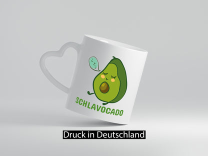 Schlavocado lustig Humor Geschenkidee Geschenk Tasse