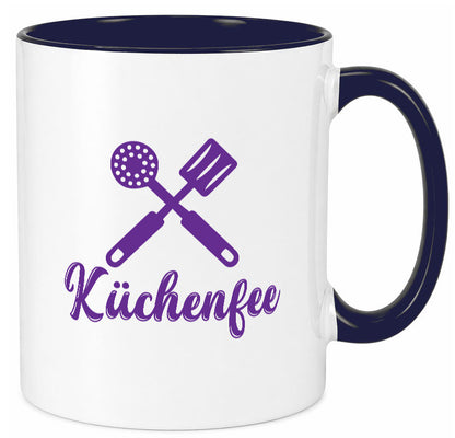 Küchenfee | Mama kocht am besten Muttertag Geschenkidee Familie Humor Tasse