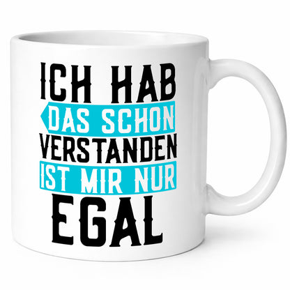 Ist mir egal | Protest Teenager Humor Spruch Büro lustig Arbeit Kollegen