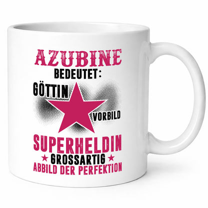 Bedeutung von Azubine | Ausbildung Lehre Lehrling lustig Humor Geschenkidee
