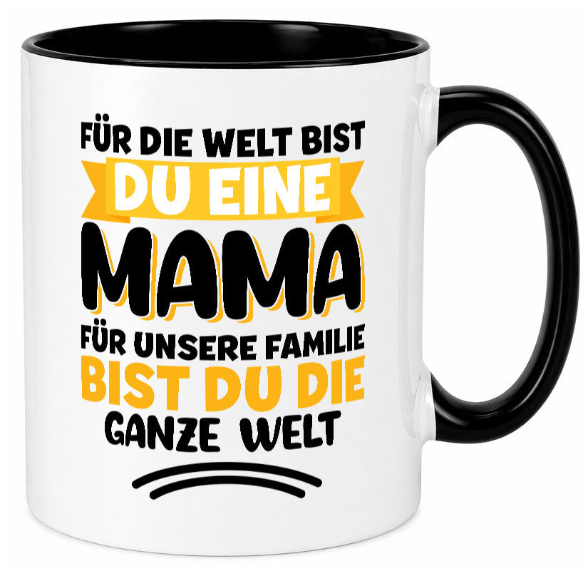 Beste mama der Welt vl4 Geschenkidee Familie Humor Tasse