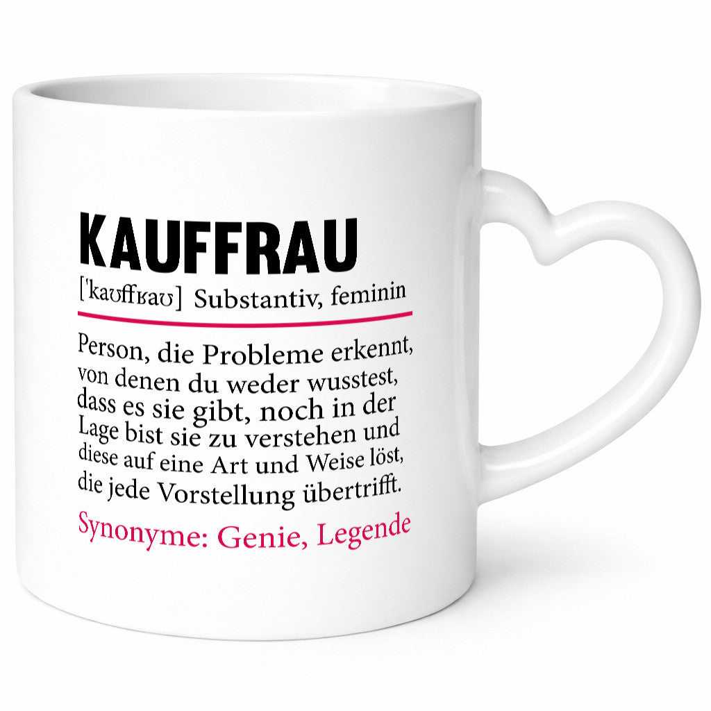 Kauffrau | Humor Spruch Definition Kauffrauen Geschenkidee Tasse
