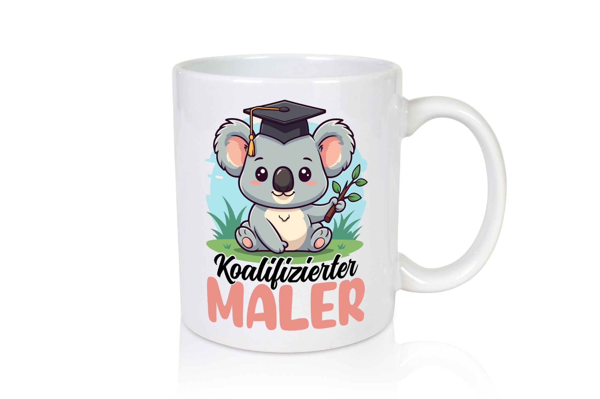 Koalifizierter Maler | Malerei lustiger Spruch Geschenk Humor Geschenkidee Tasse