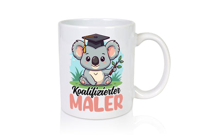 Koalifizierter Maler | Malerei lustiger Spruch Geschenk Humor Geschenkidee Tasse